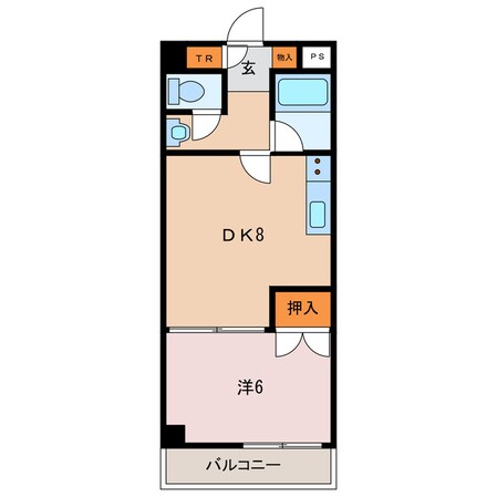 グランドール美園の物件間取画像